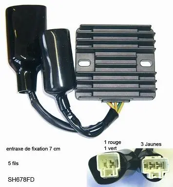 Regulator napetosti TOURMAX za Honda CBR 1000 RR (2006-2007)