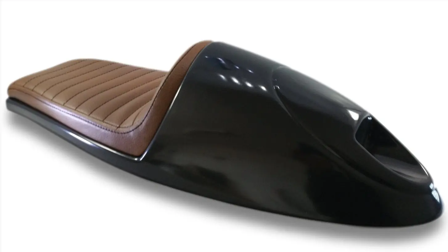 Selle café racer deluxe marron C-RACER
