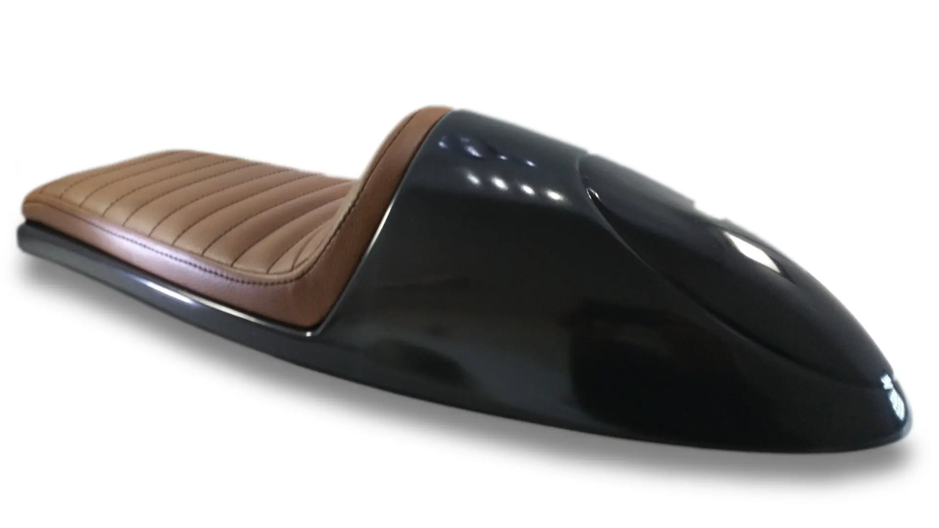 Café Racer Sitzbank Deluxe braun C-RACER