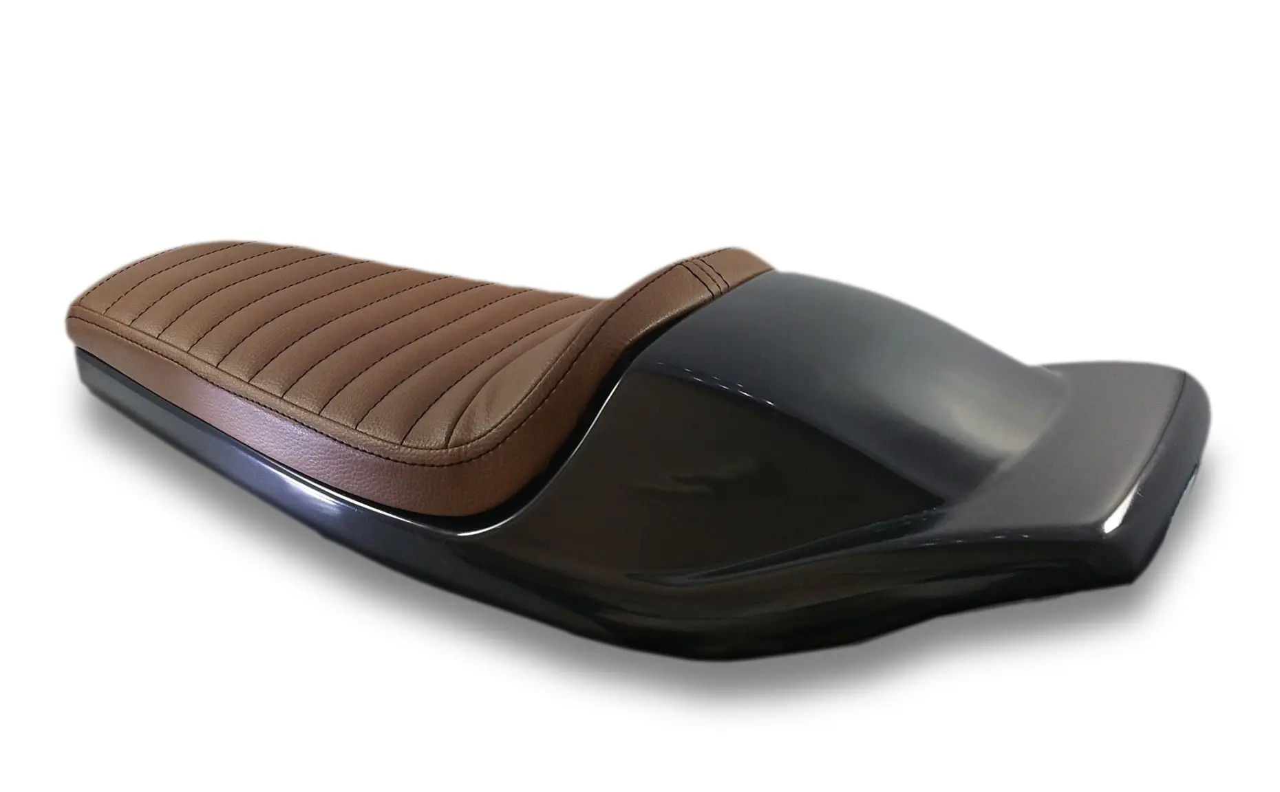 Selle flat track marron C-RACER