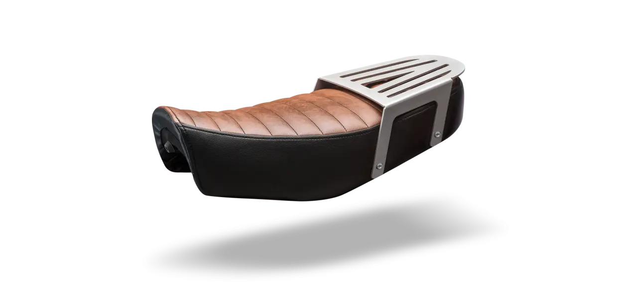 Selle C-RACER pour Yamaha XSR 700 Marron-Noire