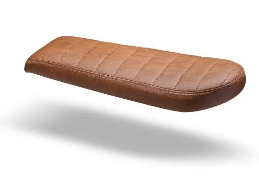 Selle scrambler marron C-RACER