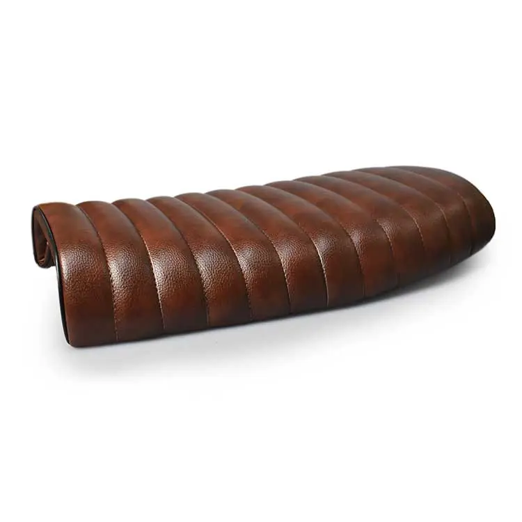 Universelle SCRAMBLER Sattel BRAUN BRAZOLINE