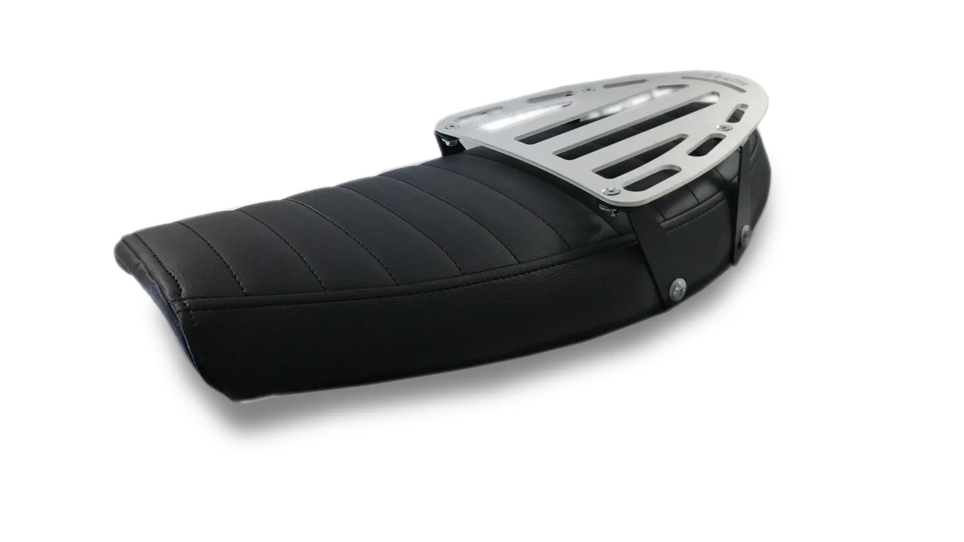 Sitzadapter Yamaha SR 400 schwarz mit RACK C-RACER — Ansicht 3