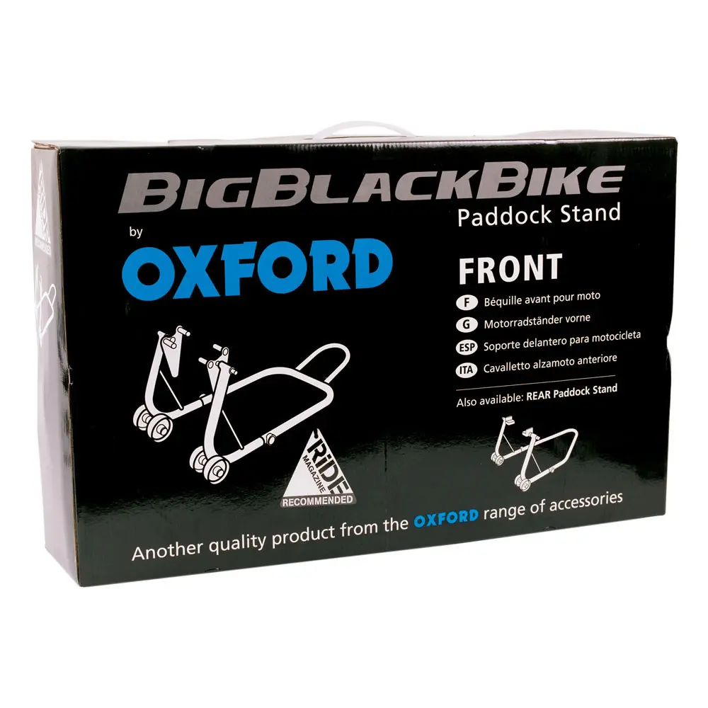 Přední stojánek Big Noir Bike OXFORD — pohled 2
