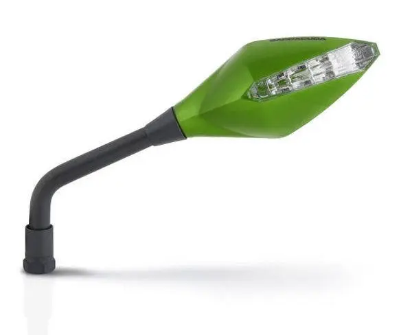 Rétroviseurs clignotants Street Indicator vert Barracuda