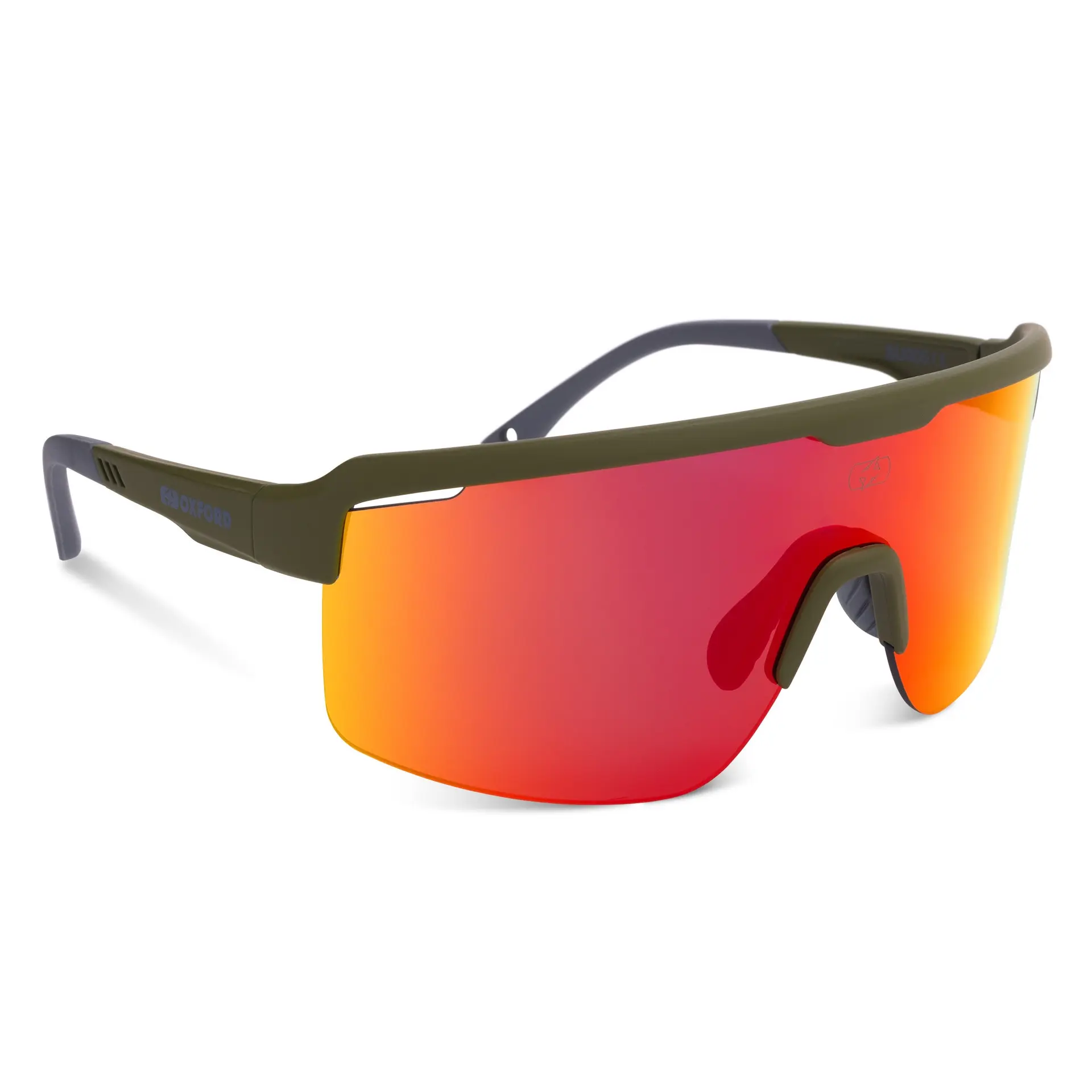 Lunettes de soleil Oxford Pavé Noir Orange
