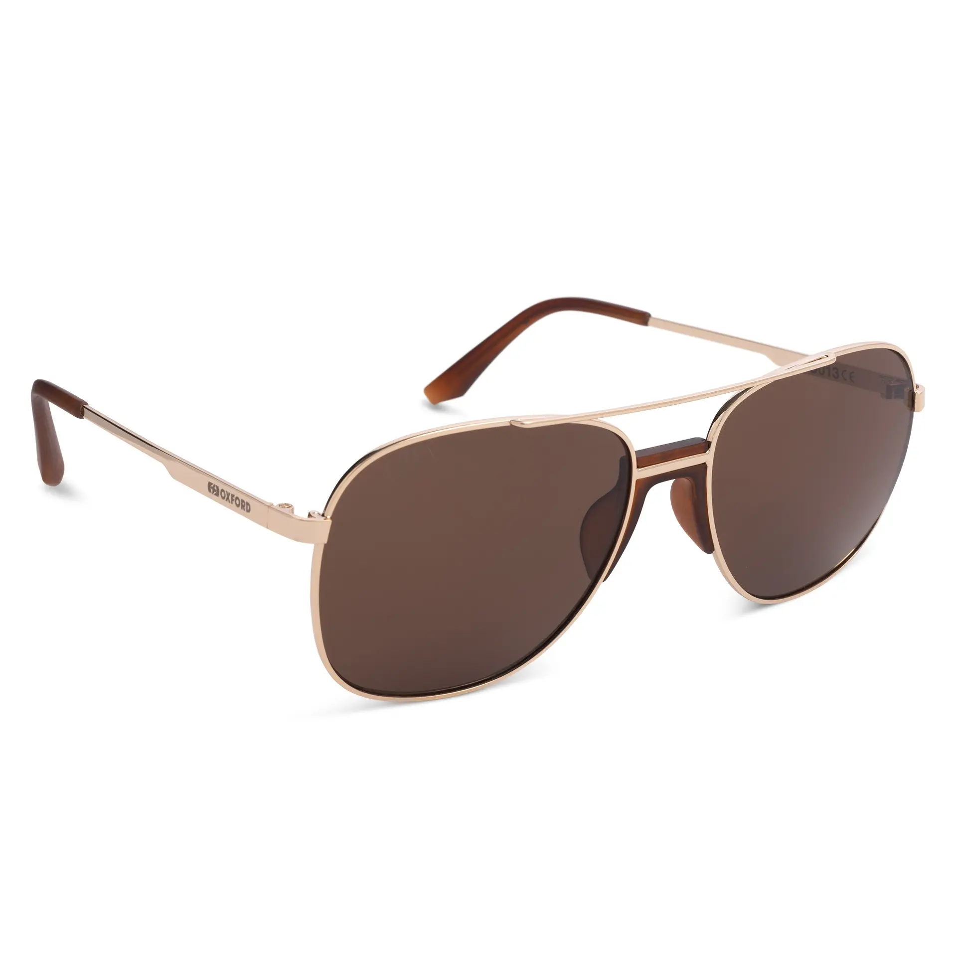 Lunettes de soleil Oxford Force One or/marron