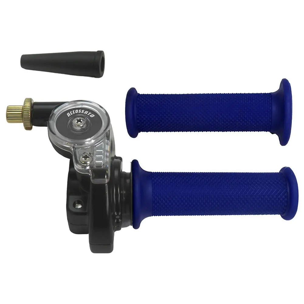Gasgriff ACCOSSATO blau Einzeldraht 2T