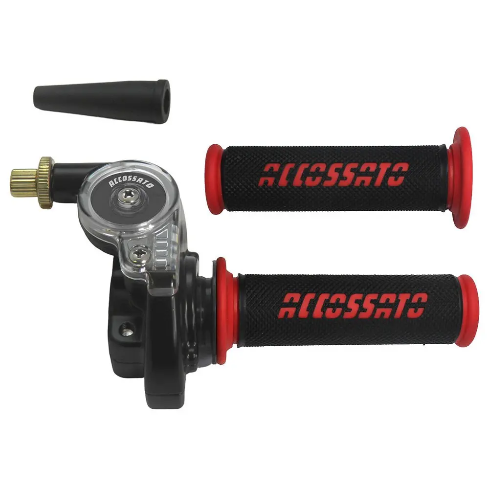 Single cable throttle assembly ACCOSSATO red — view 2