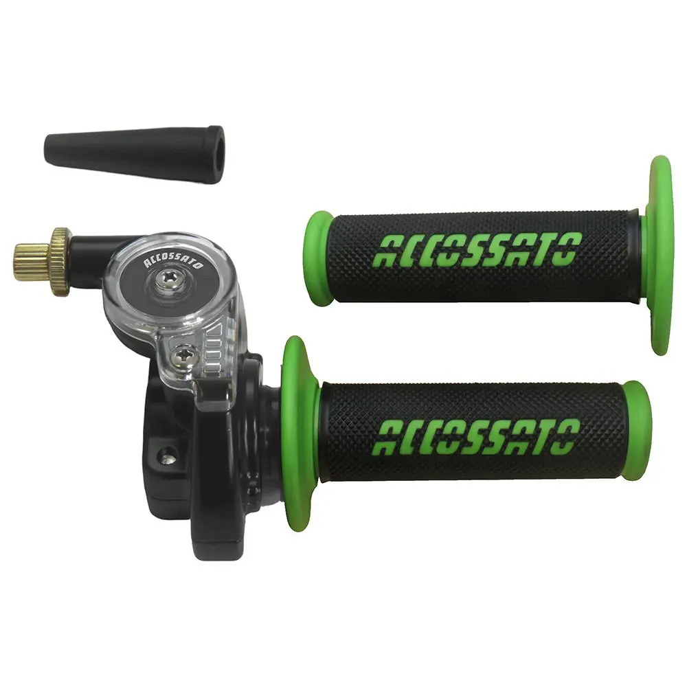 Gasgriff grün mit Einfachzug 2T ACCOSSATO