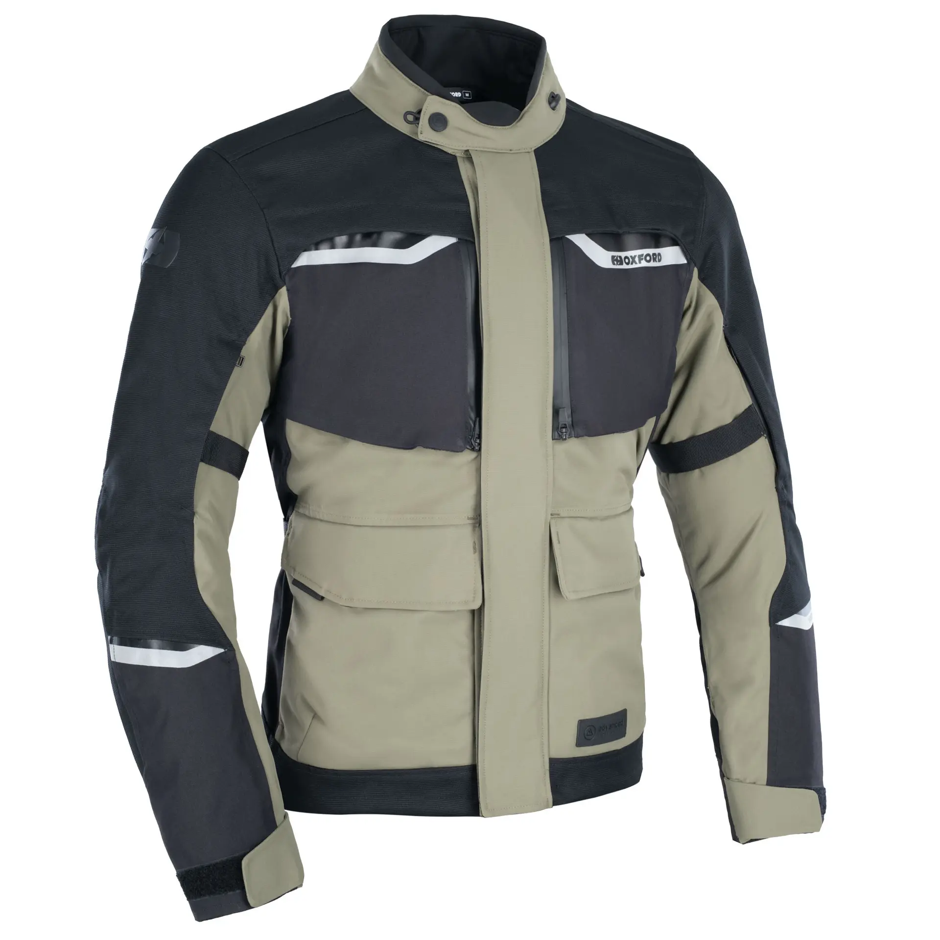 موٹر سائیکل جیکٹ OXFORD Mondial 2.0 MS سیاہ/زیتونی مردانہ S