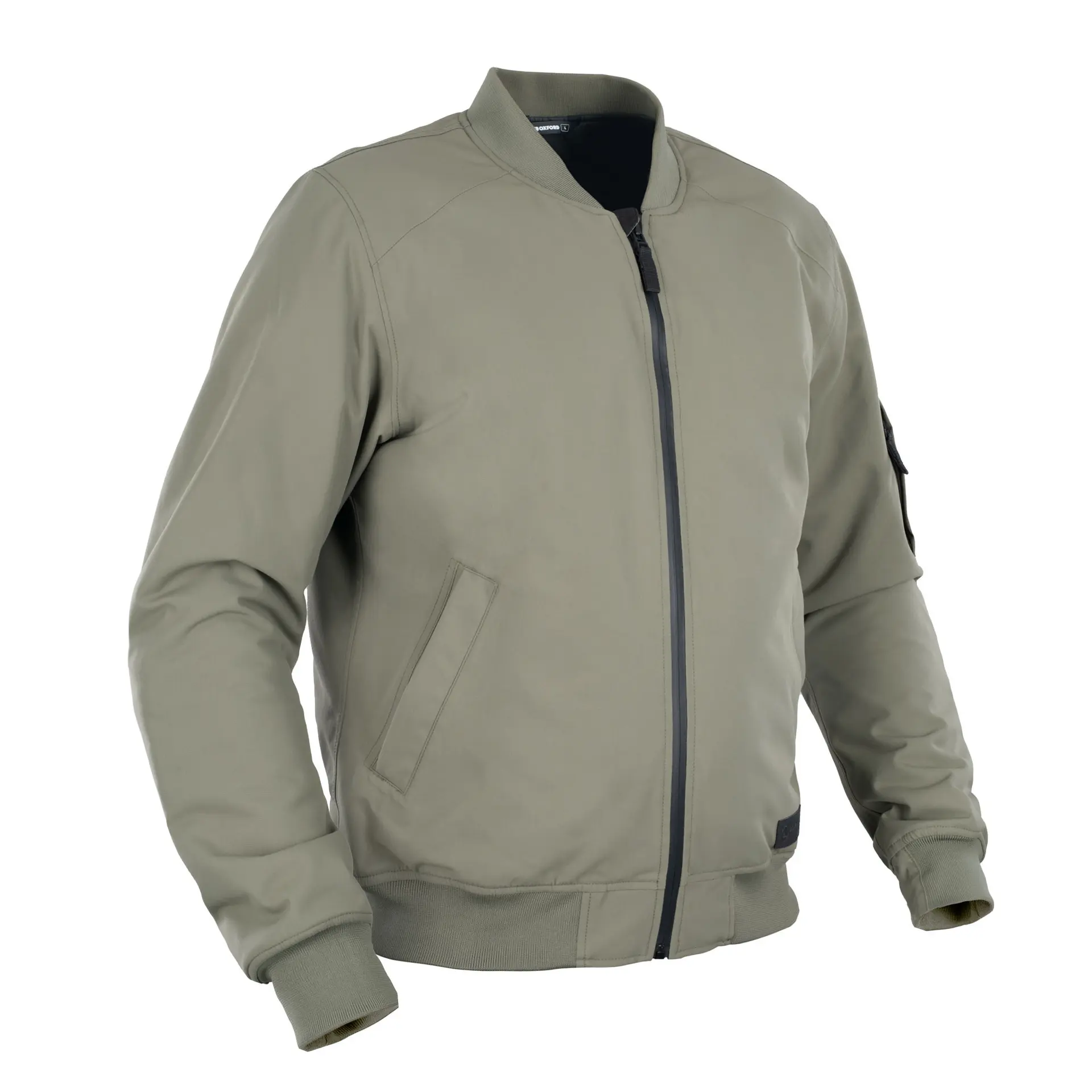 Motorcykeljakke Bomber D2D MS Khaki Oxford — Jakker & blousoner