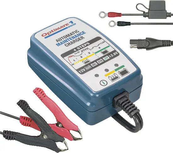 TECMATE Optimate 1 Duo TM402-D Batteriepflegegerät — Ansicht 3