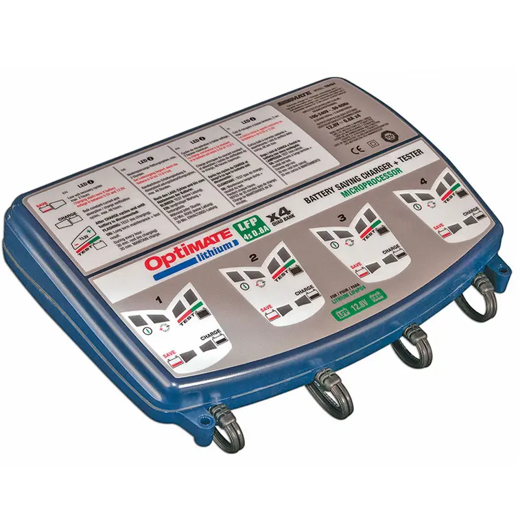 Batterieladegerät Optimate Lithium 0,8A X4 TM-484 Pro TECMATE