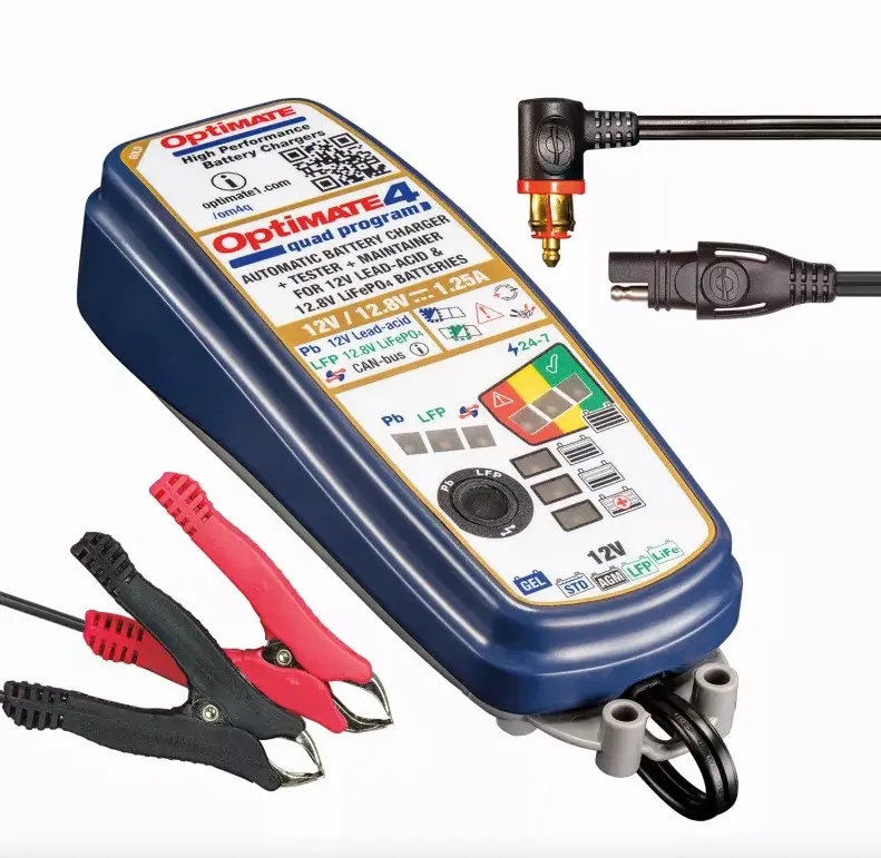Ladegerät Tester Optimate 4 QUAD CAN-Bus für BMW und Triumph