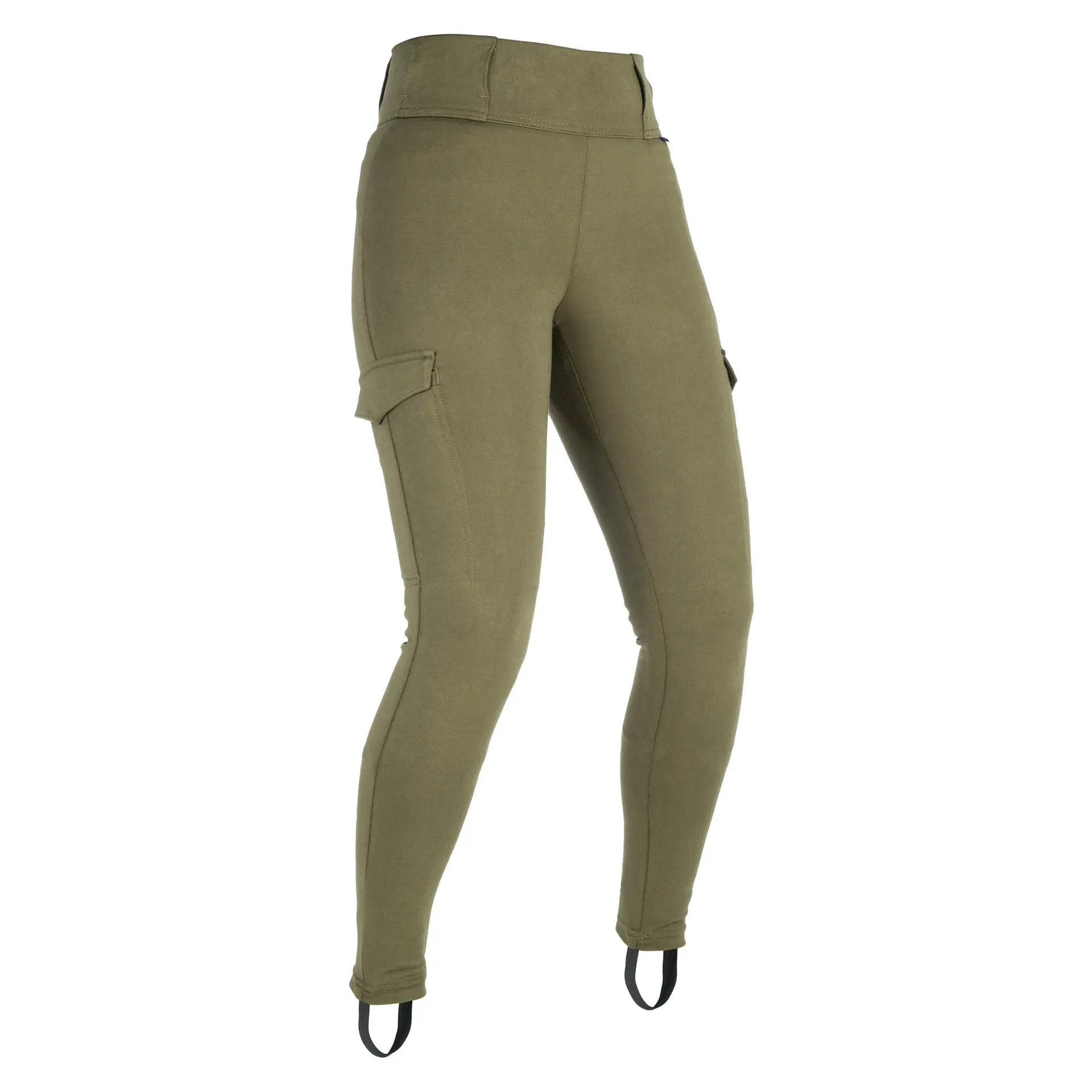 Legging moto Super Cargo WS Khaki R 20 femme Oxford