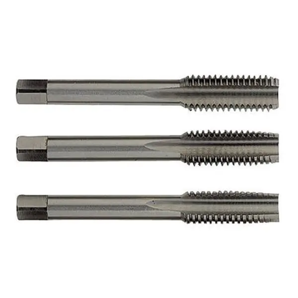 Taraud standard à main Tivoly HSS dia. M12 X1.75 - Jeu de 3 tarauds