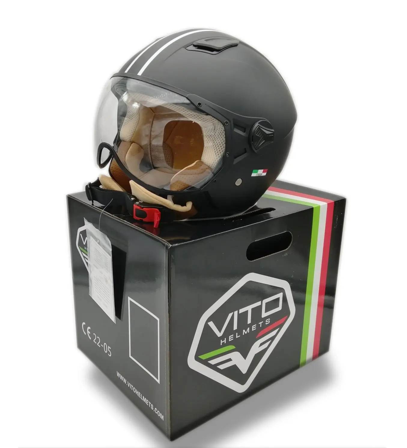 Casque Jet VITO MODA Taille XS — vue 2