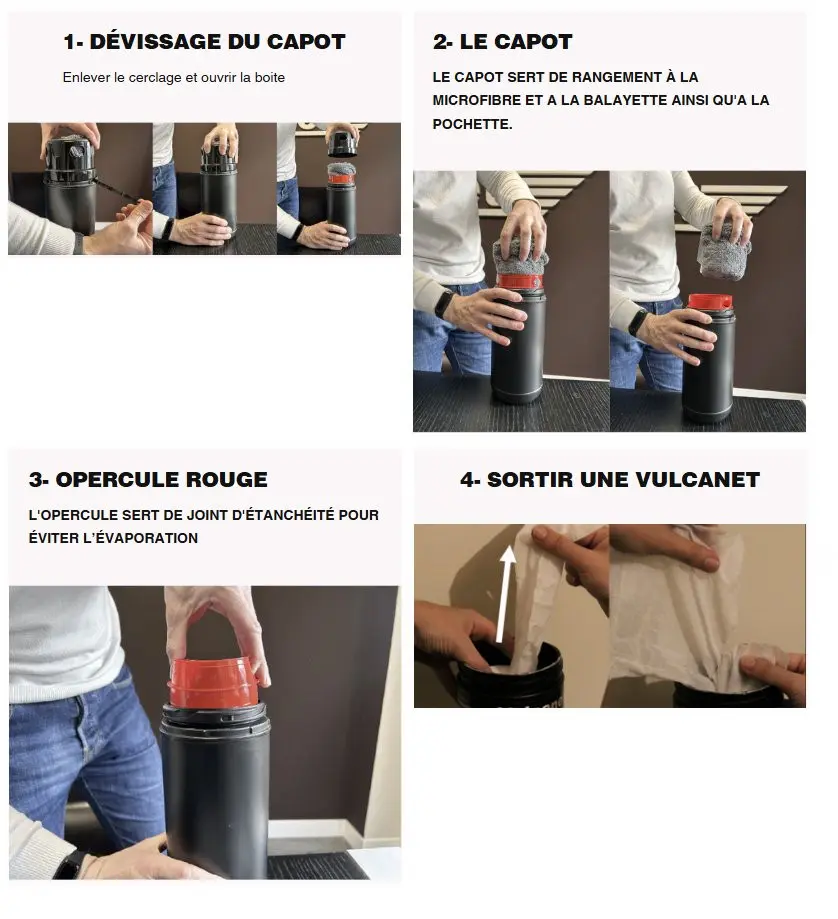Multifunktionstücher Vulcanet Auto-Motorrad — Ansicht 3