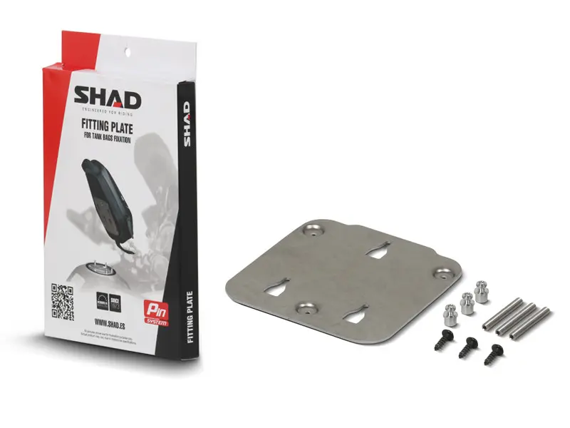 Shad PIN سسٹم موٹر سائیکل فیول ٹینک بیگ Honda 125 CB r 2018+, 650 CBR 2014+2018, 1000 CBR RR 2017, 500 rebel 2017+, 800 VFR 2014+2017 کے لیے -Shad- (X010PS)