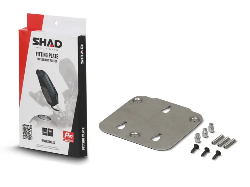 Befestigungssystem Shad für Tanktasche Kawasaki 650 ER6N/F 2005, 650 Ninja 2017, 750 Z 2007-2012, 800 Z 2013-2017, 600 ZX6R 2009-2012 (X014PS)