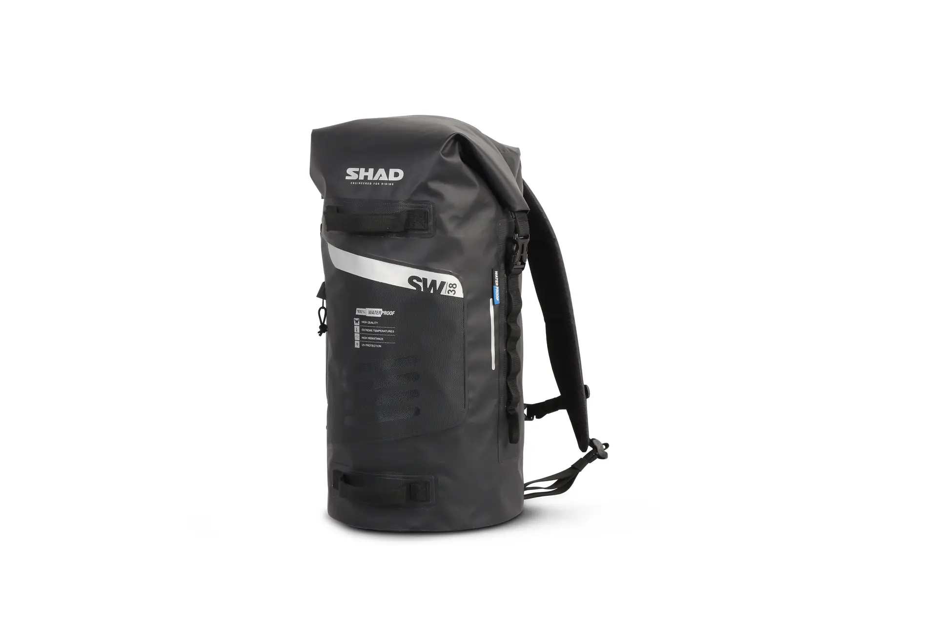 Sac de moto Shad SW38 noir 35 litres