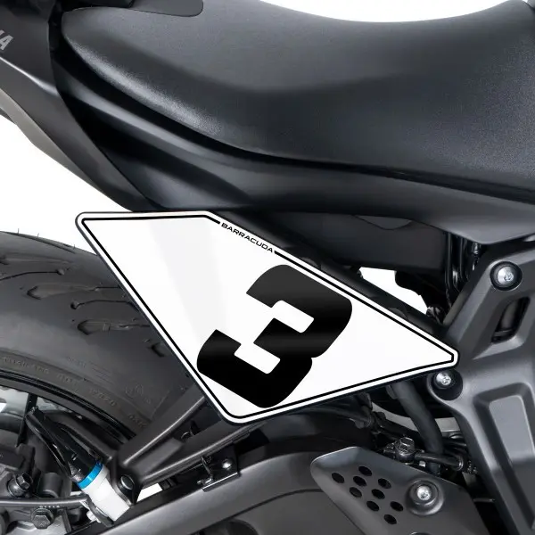 Σετ στήριξης πινακίδας Yamaha MT-07 (2021-2022) Barracuda