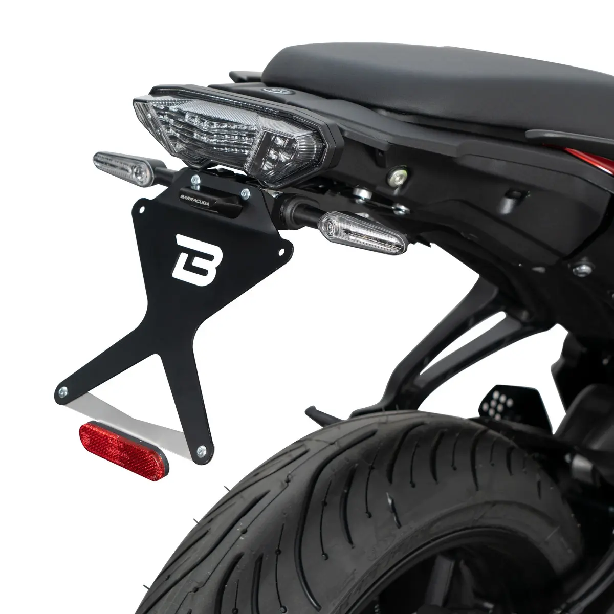 Nummerplade Yamaha Tracer 700 (2020) - Originale blinklys Barracuda