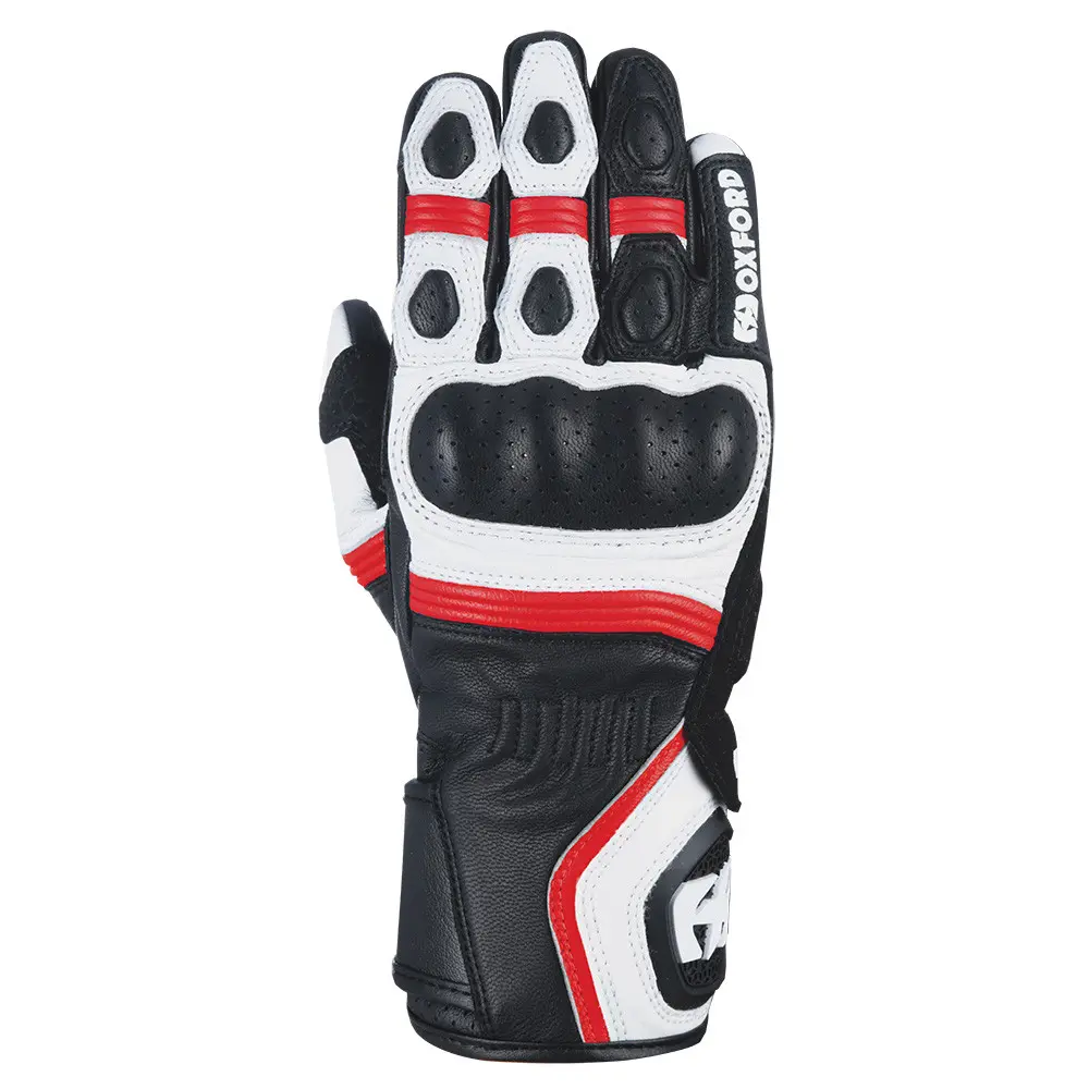 Handschuhe OXFORD RP-5 2.0 MS Weiß/Schwarz/Rot 3XL Herren