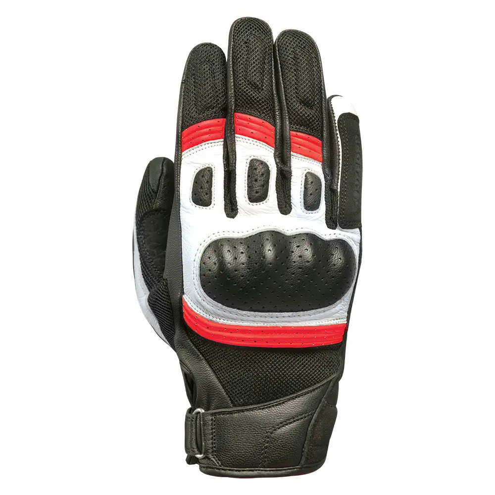 Handschuhe OXFORD RP-6S MS Schwarz/Rot/Weiß 3XL Herren