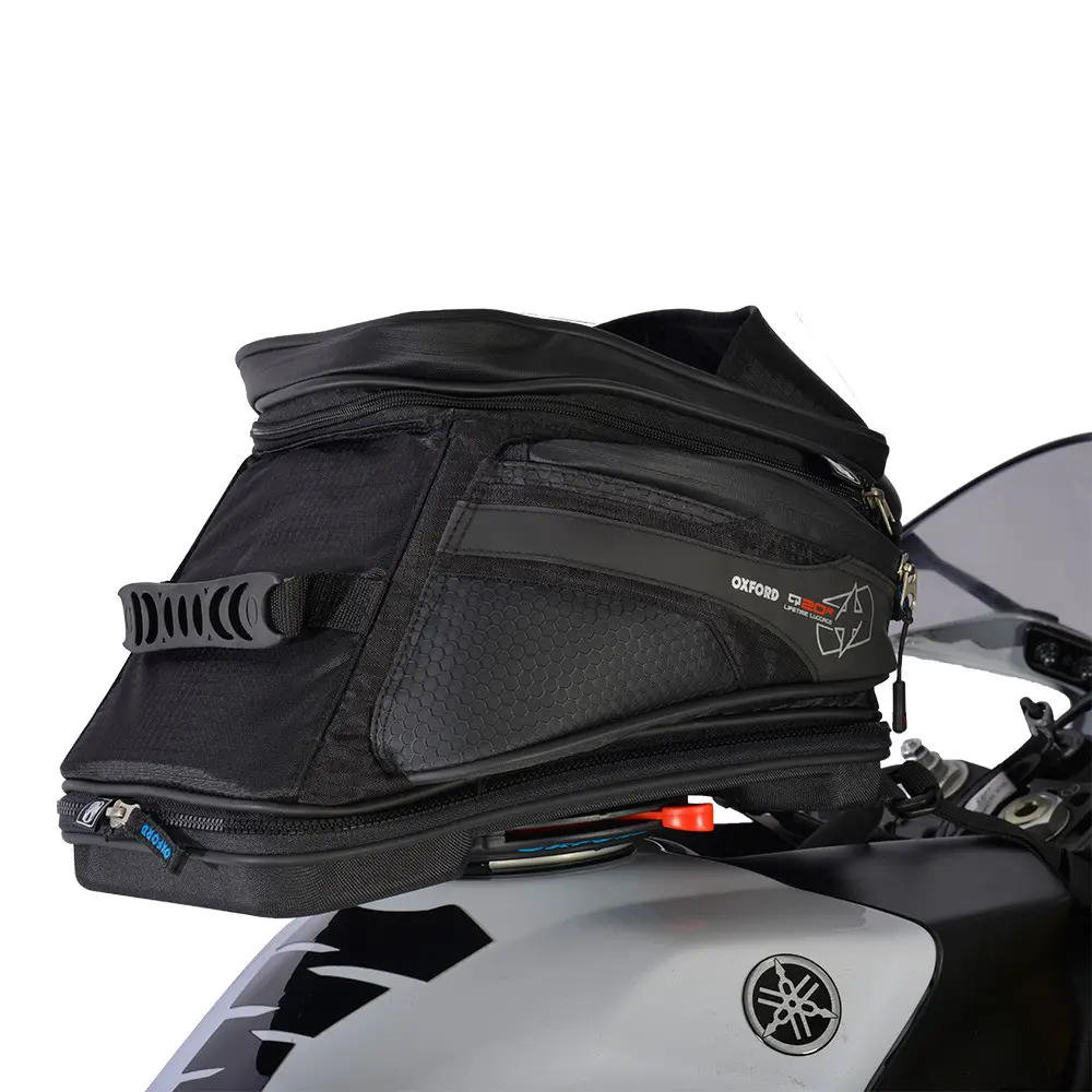 OXFORD Q20R QR Adven Tanktasche - Schwarz
