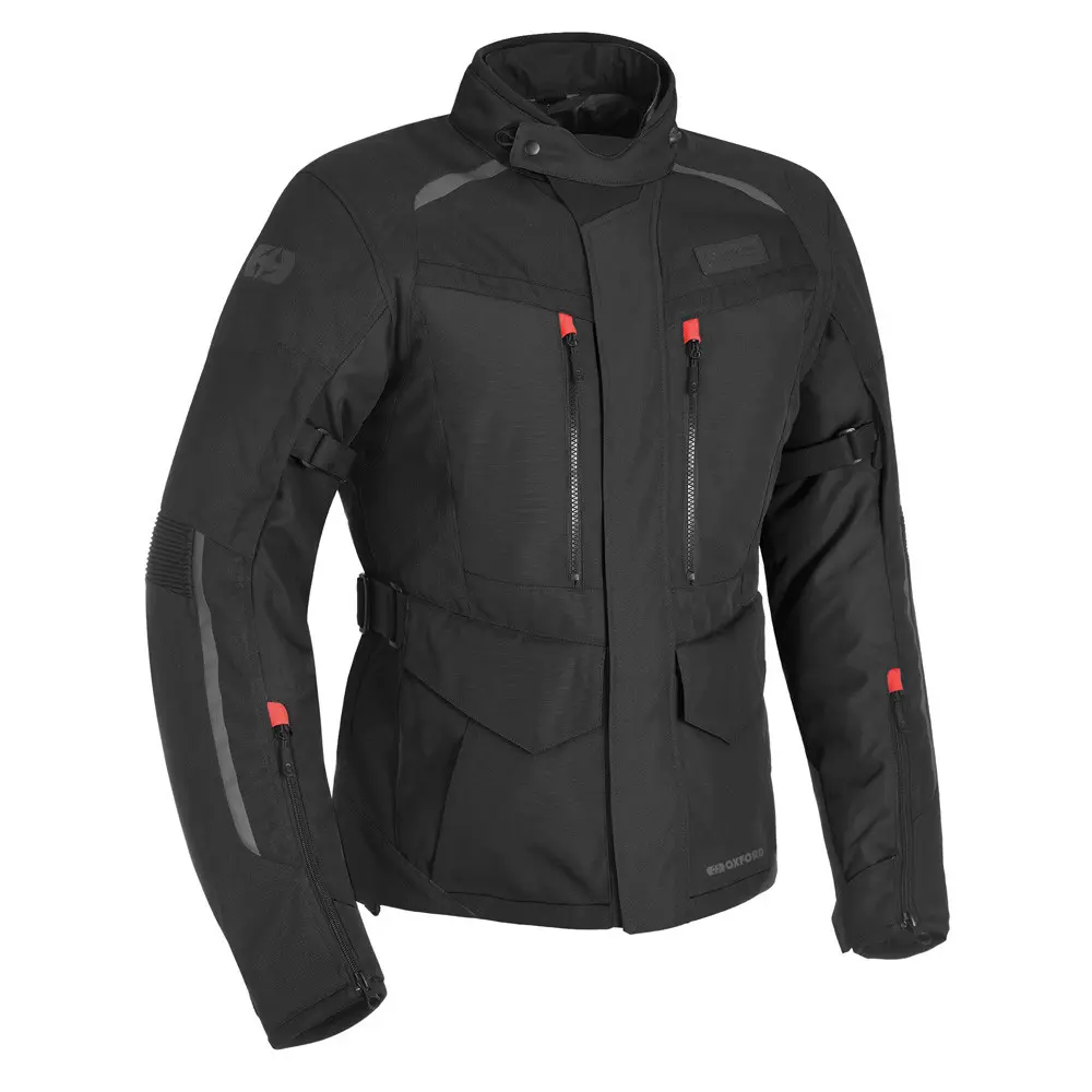 Jacke Oxford Continental MS Tech Schwarz 5XL Herren