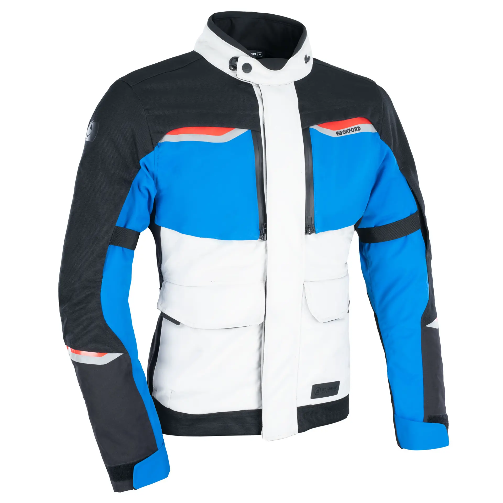 سترة OXFORD Mondial 2.0 MS رمادي/أزرق/أحجام XL للرجال