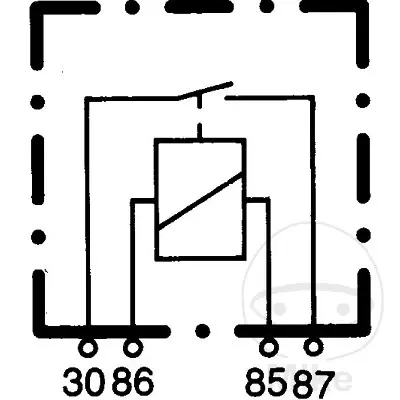 ريليه Hella 12V 40A NO — المنظر 3