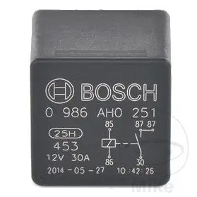 Bosch 12V 30A 5-pole relay