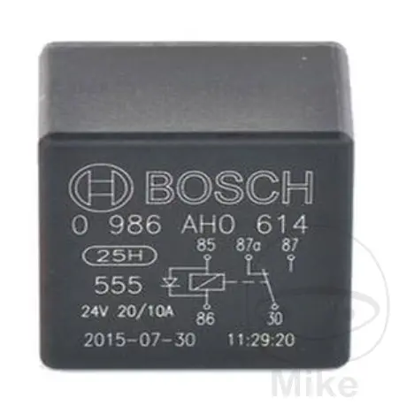 Umschaltrelais Bosch 24V 20A 5-polig