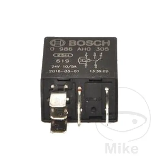 Ρελέ αντιστροφής Bosch 24V 10A 5 πόλων