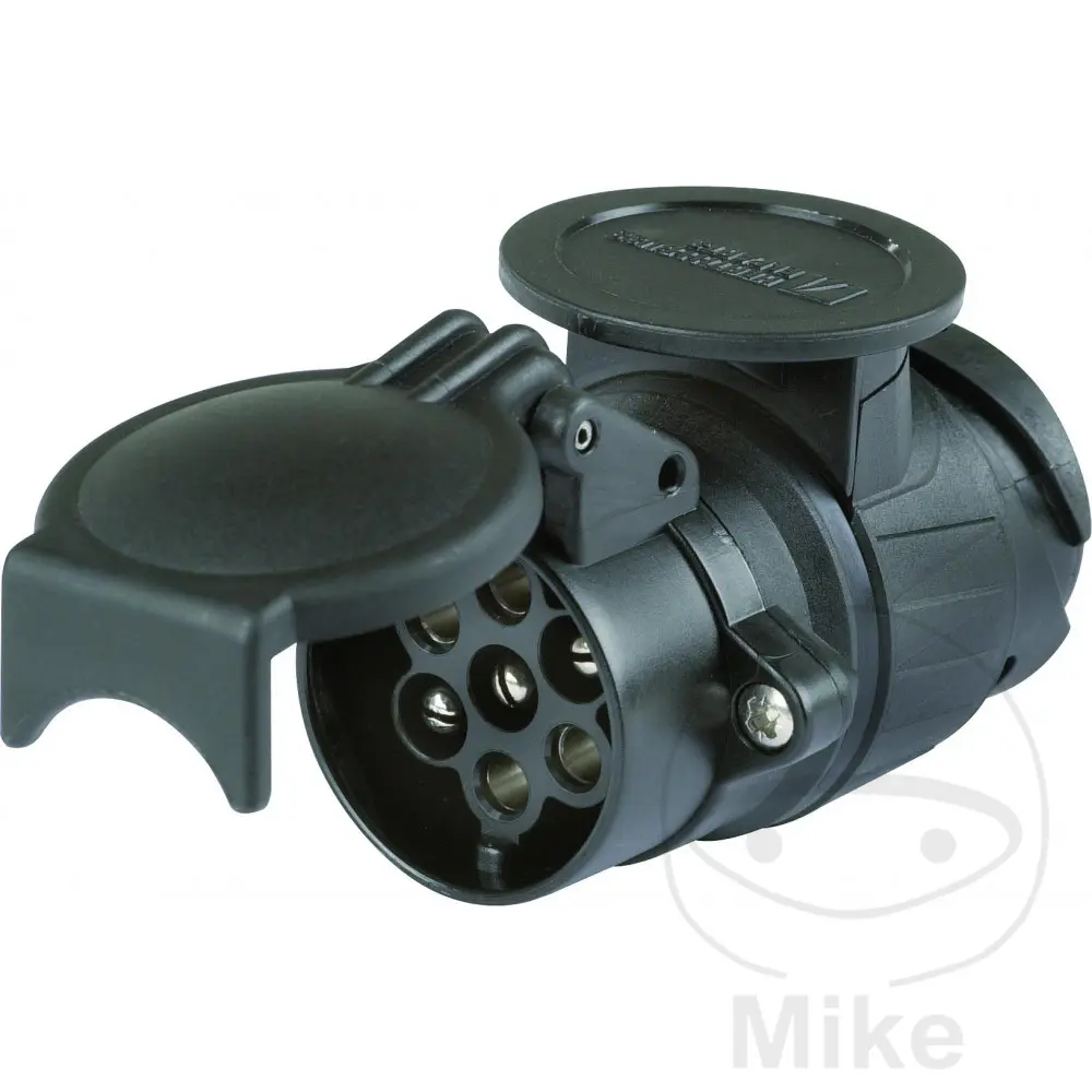 Korte adapter 13/7 polen 12V Herth & Buss