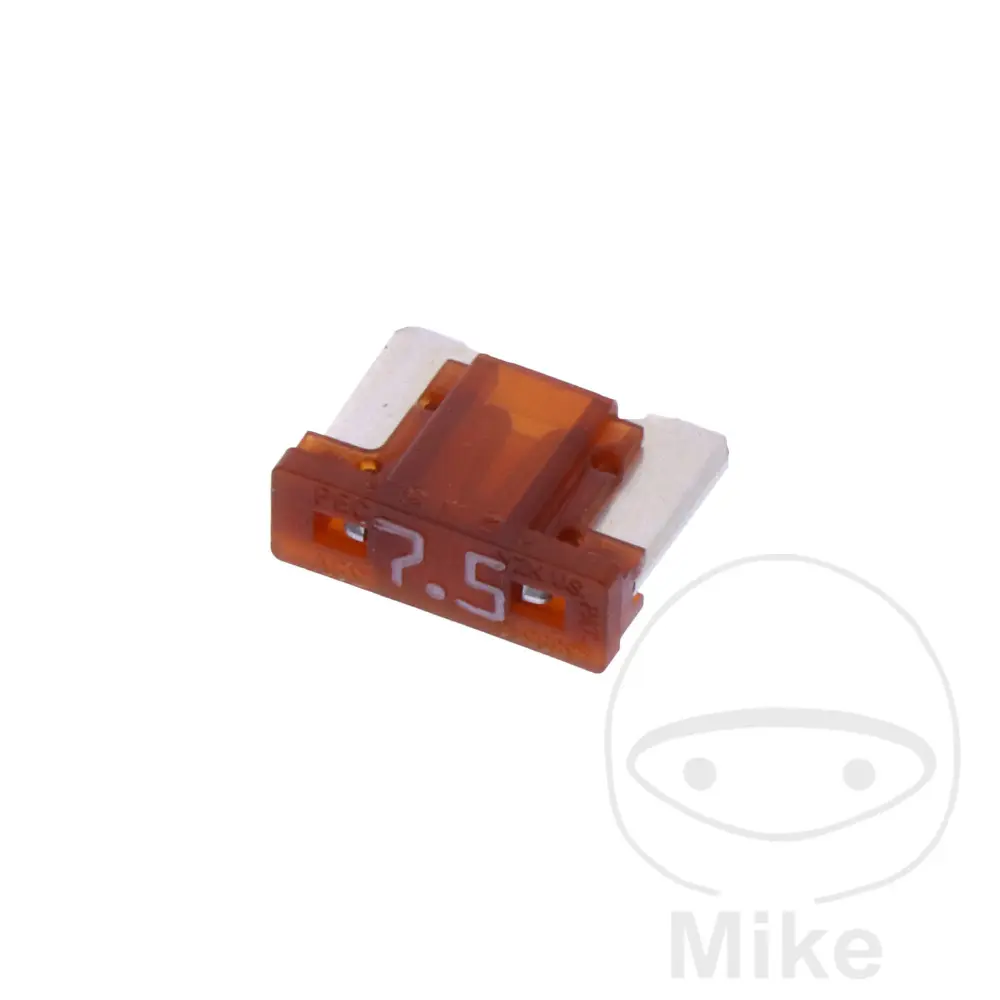 Miniatur-Flachstecker-Sicherung LP 7,5A JMP BR - 5er Pack