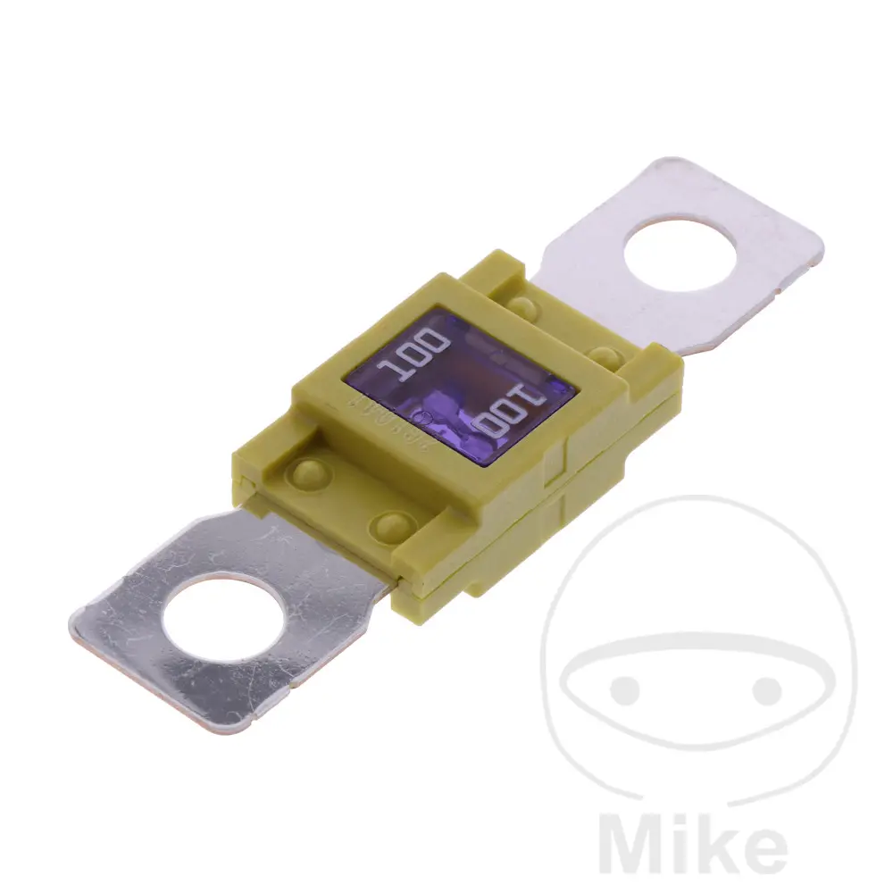 Fusible JMP Mega 100A 68,8x19 mm jaune lot de 5 pièces