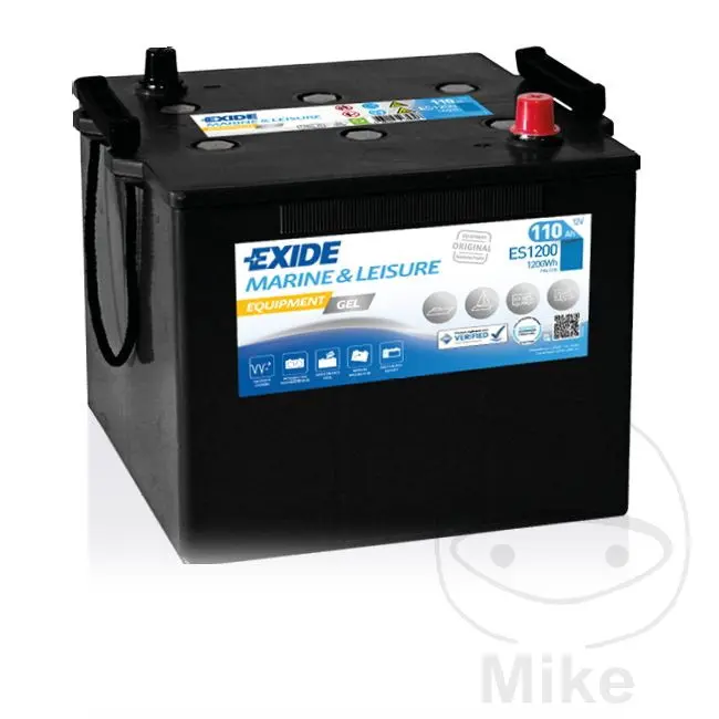 Batteria Exide scarica lenta 12V 110Ah Gel