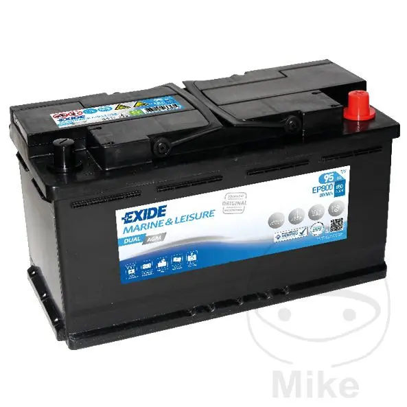 Starter- und Versorgungsbatterie Dual AGM Exide