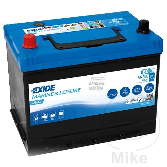 Batterie de démarrage et d'alimentation Dual Exide