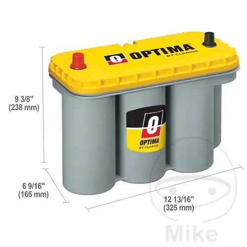 Accu auto 12V 75Ah Optima Yellow Top S 5.5 JMP