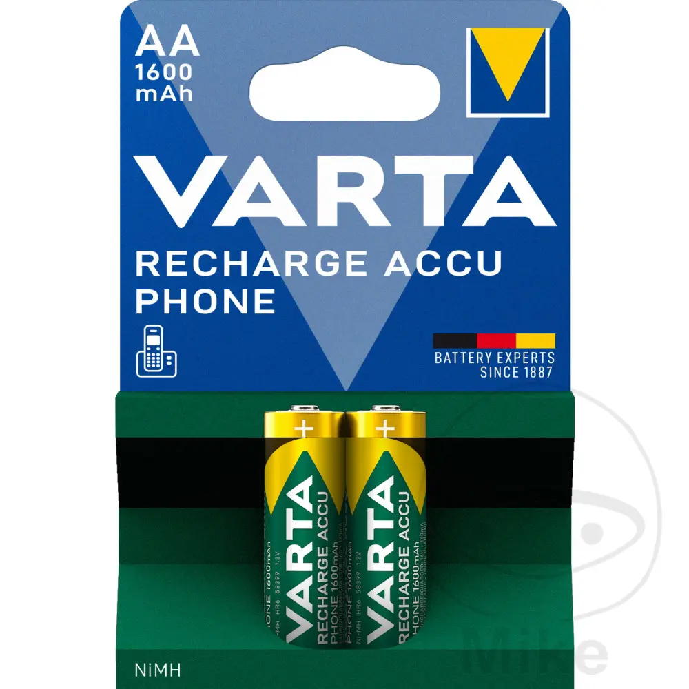 بطارية قابلة للشحن AA Varta - علبة من 2