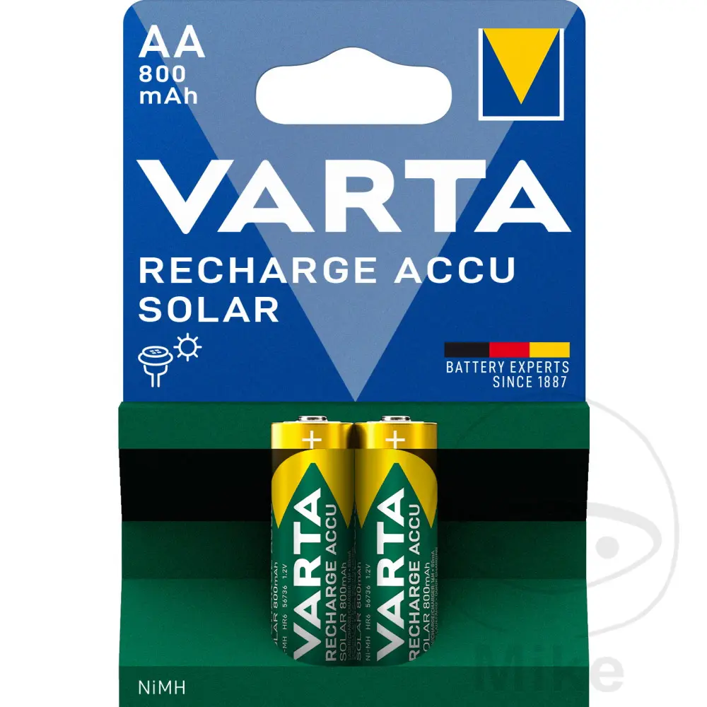 바르타 AA 마뇽 충전지 - 2개 블리스터 팩 — Varta, 배터리
