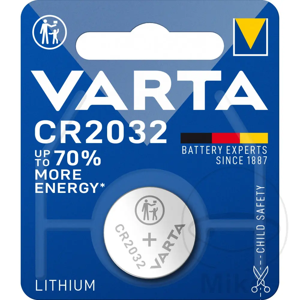 Батерия CR2032 Varta Литиева Блистер 1 батерия