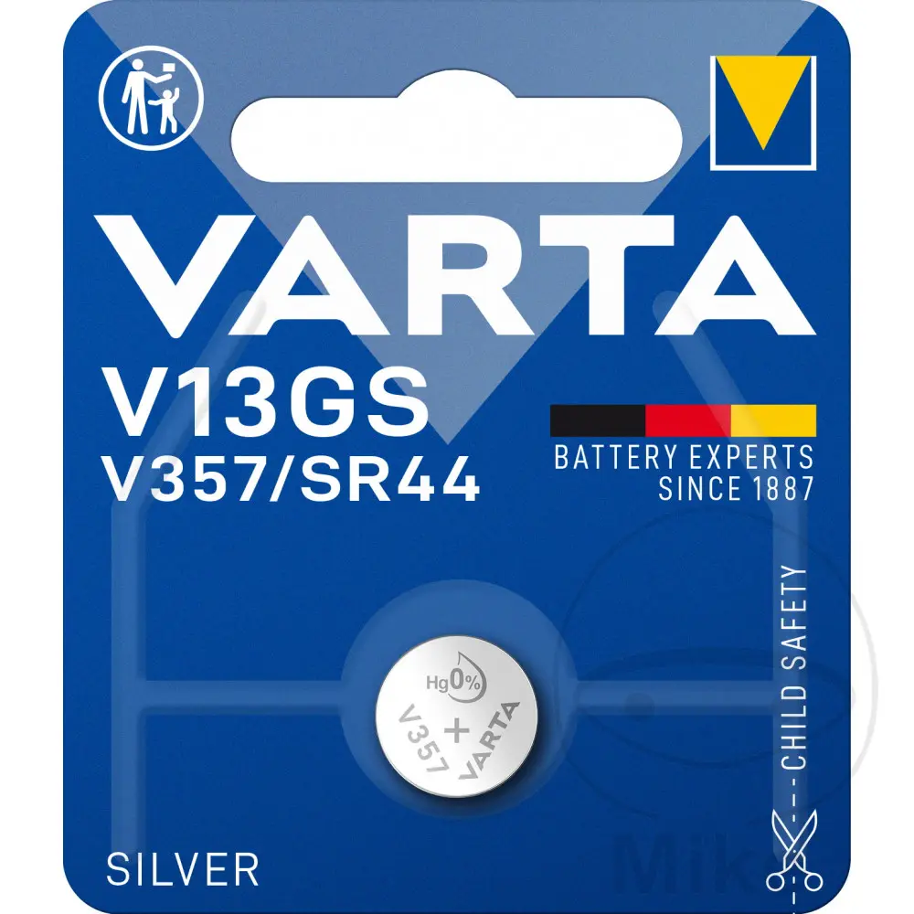 V13GS 알칼라인 배터리 Varta 블리스터 1 나사