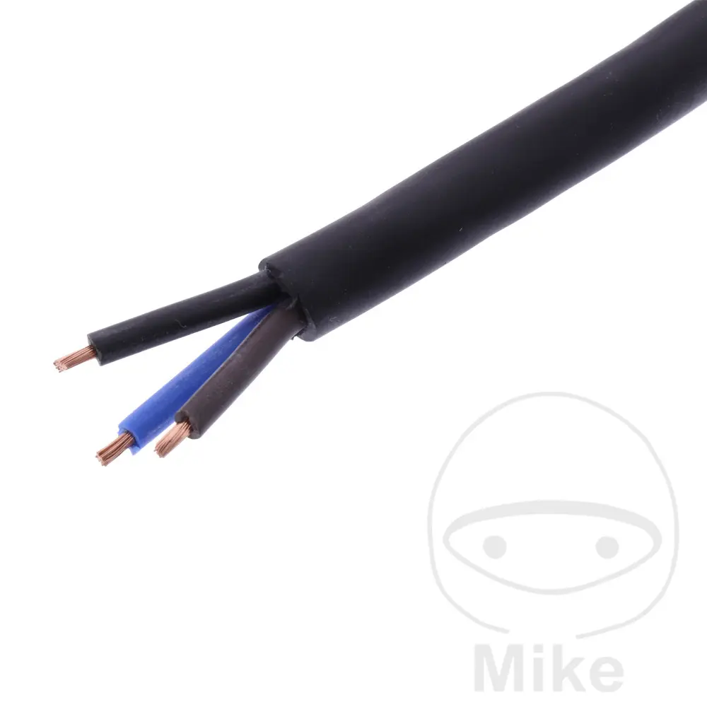 Kabel H05RR-F 3X1.5 črn JMP